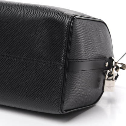 Louis Vuitton Epi Speedy Bandouliere 25 Black 6 of 9