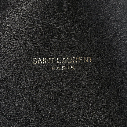 Saint Laurent Calfskin Mini Suzanne Hobo Black 6 of 11