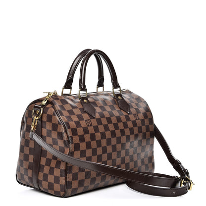 Louis Vuitton Damier Ebene Speedy Bandouliere 30 4 of 15