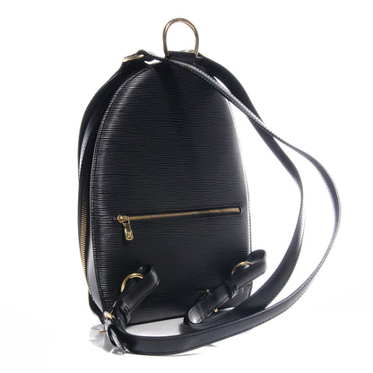Louis Vuitton Epi Mabillon Backpack Black 3 of 7