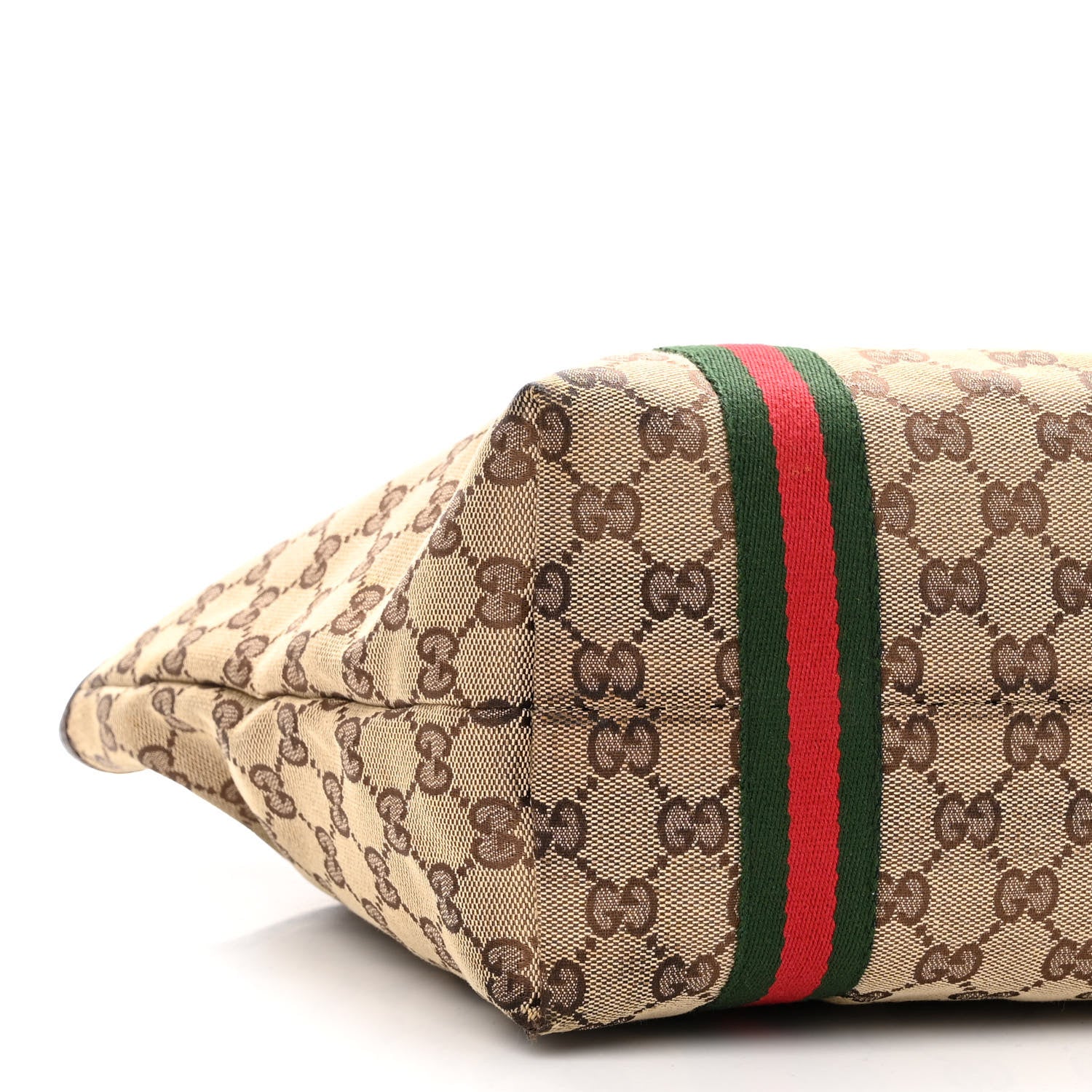 Gucci Monogram Medium Jolicoeur Tote Dark Brown 8 of 10
