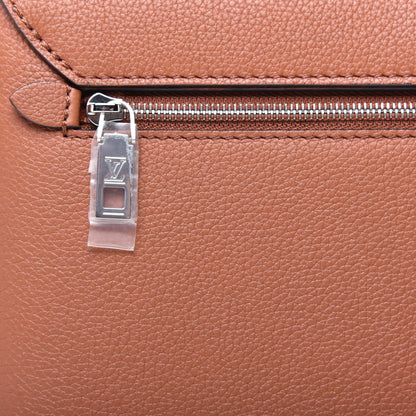 Louis Vuitton Soft Calfskin My Lockme Top Handle Caramel Creme Black 12 of 12