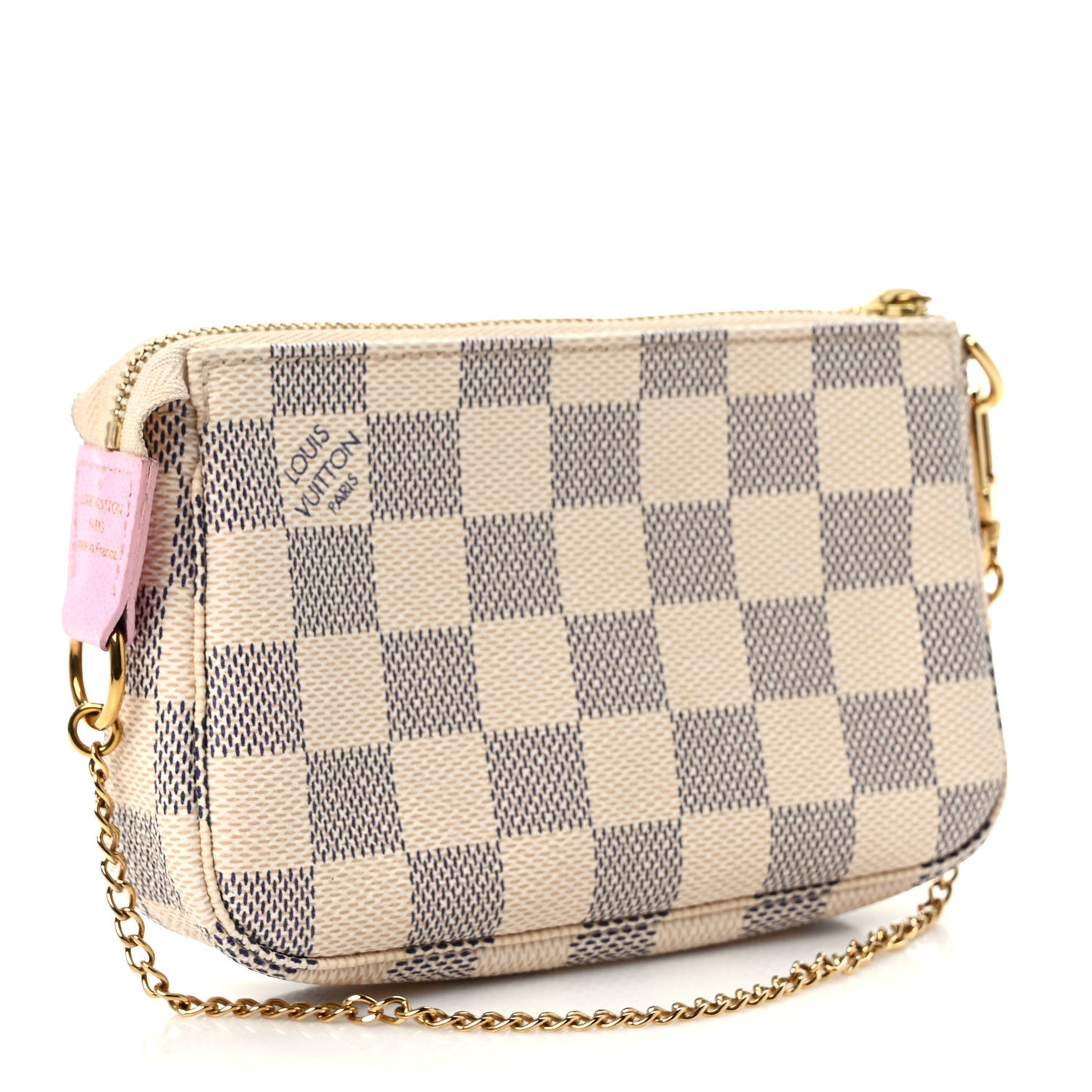 Damier Azur 2016 Christmas Animation Mini Pochette Accessories