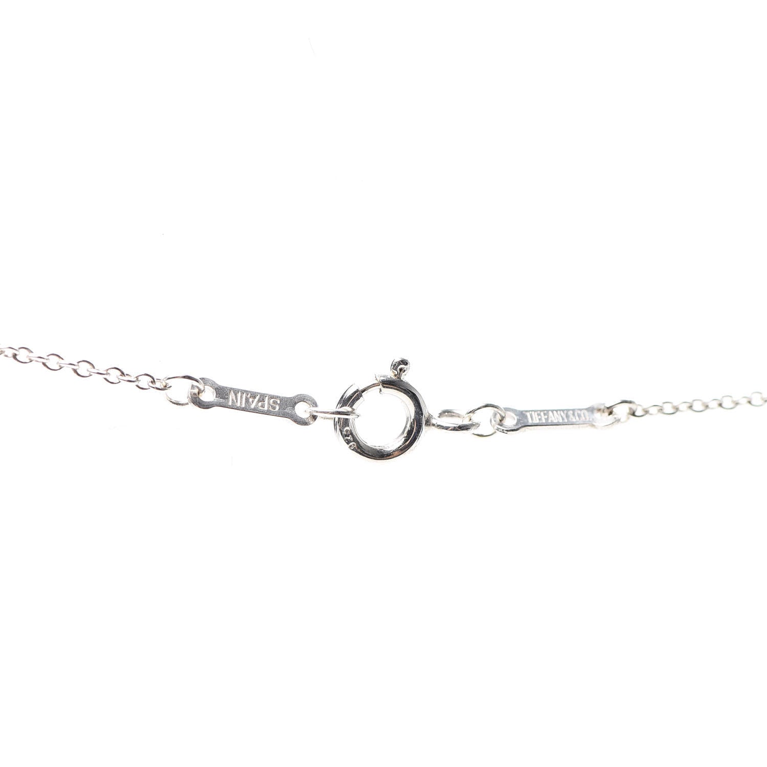 Tiffany Sterling Silver Elsa Peretti Apple Pendant Necklace 4 of 7