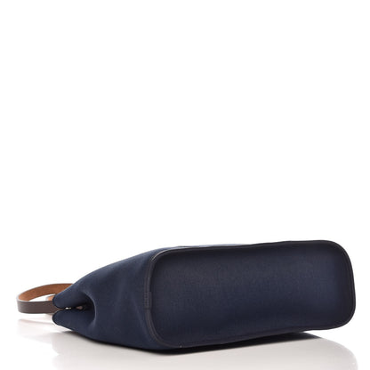 Hermes Toile Cabag 32 PM Bleu Marine 4 of 8