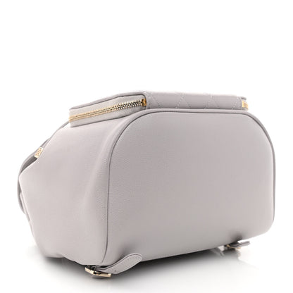 Chanel Caviar Quilted Business Affinity Backpack Grey 4 of 11