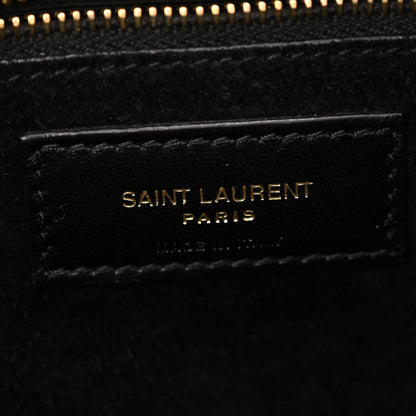 Saint Laurent Patent Le 5 A 7 Hobo Black 6 of 15