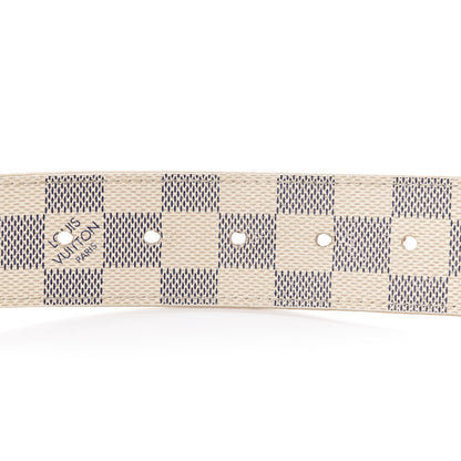 Louis Vuitton Damier Azur LV Initiales Belt 95 38 5 of 10