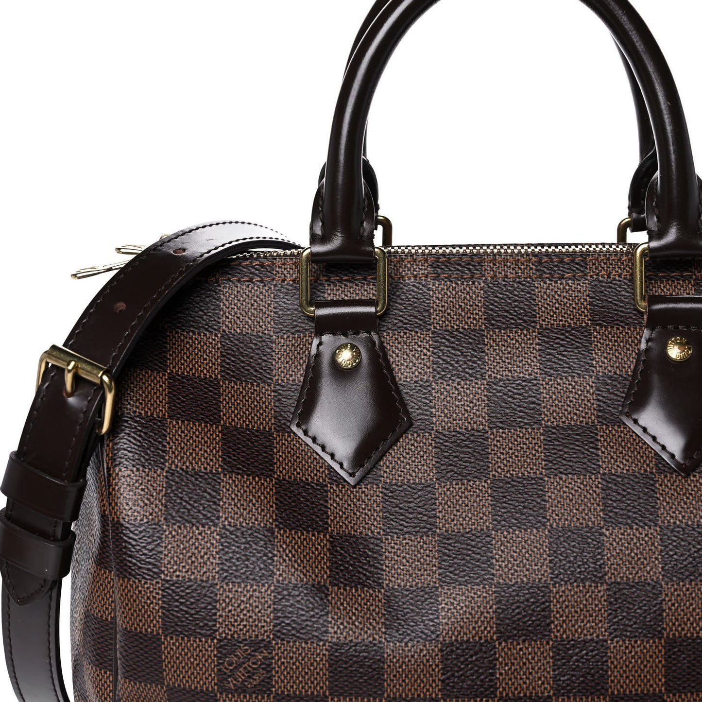 Damier Ebene Speedy Bandouliere 25