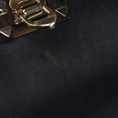 Valentino Garavani Vitello Medium Rockstud Tote Black 15 of 15