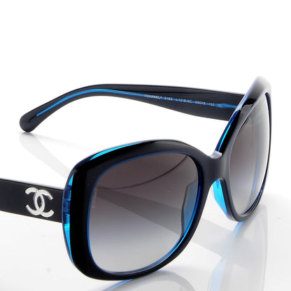 Chanel CC Sunglasses 5183 Blue 6 of 9