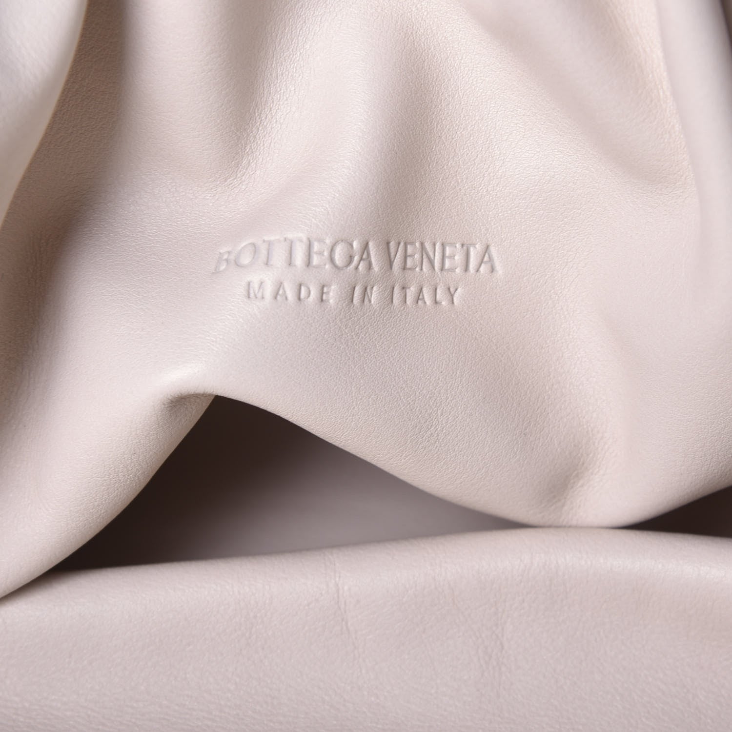 Bottega Veneta Smooth Butter Calf The Pouch Oversized Clutch Mist 6 of 8
