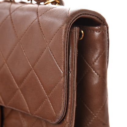 Chanel Lambskin Quilted Mini Square Flap Brown 17 of 17
