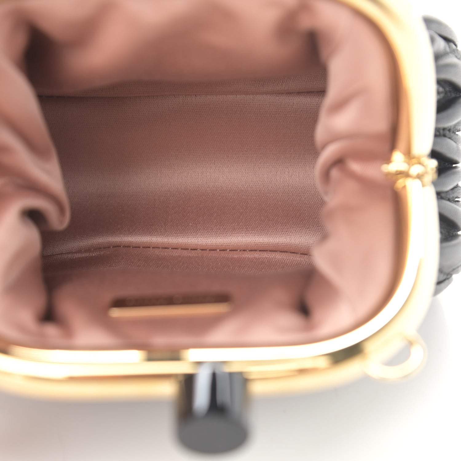 Miu Miu Nappa Matelasse Miu Belle Mini Bag Black 7 of 12