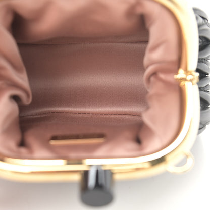 Miu Miu Nappa Matelasse Miu Belle Mini Bag Black 7 of 12