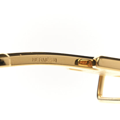 Hermes Box Togo 32mm H Belt Black Gold 5 of 18