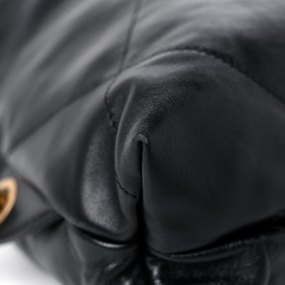 Chanel Shiny Calfskin Quilted Chanel 22 Backpack Black 7 of 10