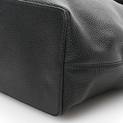 Gucci Pebbled Calfskin Large Soho Hobo Black 10 of 10
