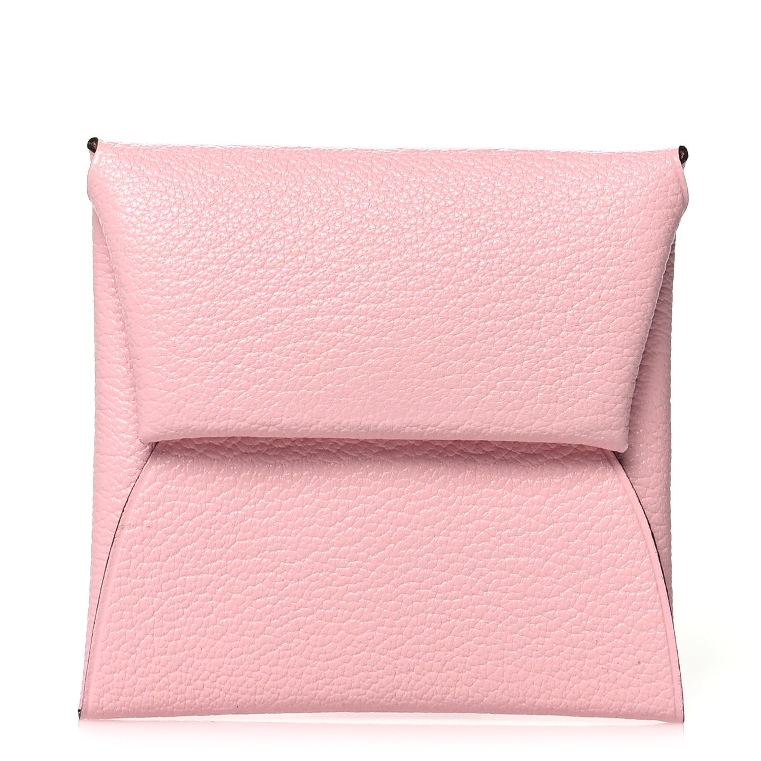 Hermes Chevre Mysore Bastia Coin Purse Rose Sakura 1 of 7