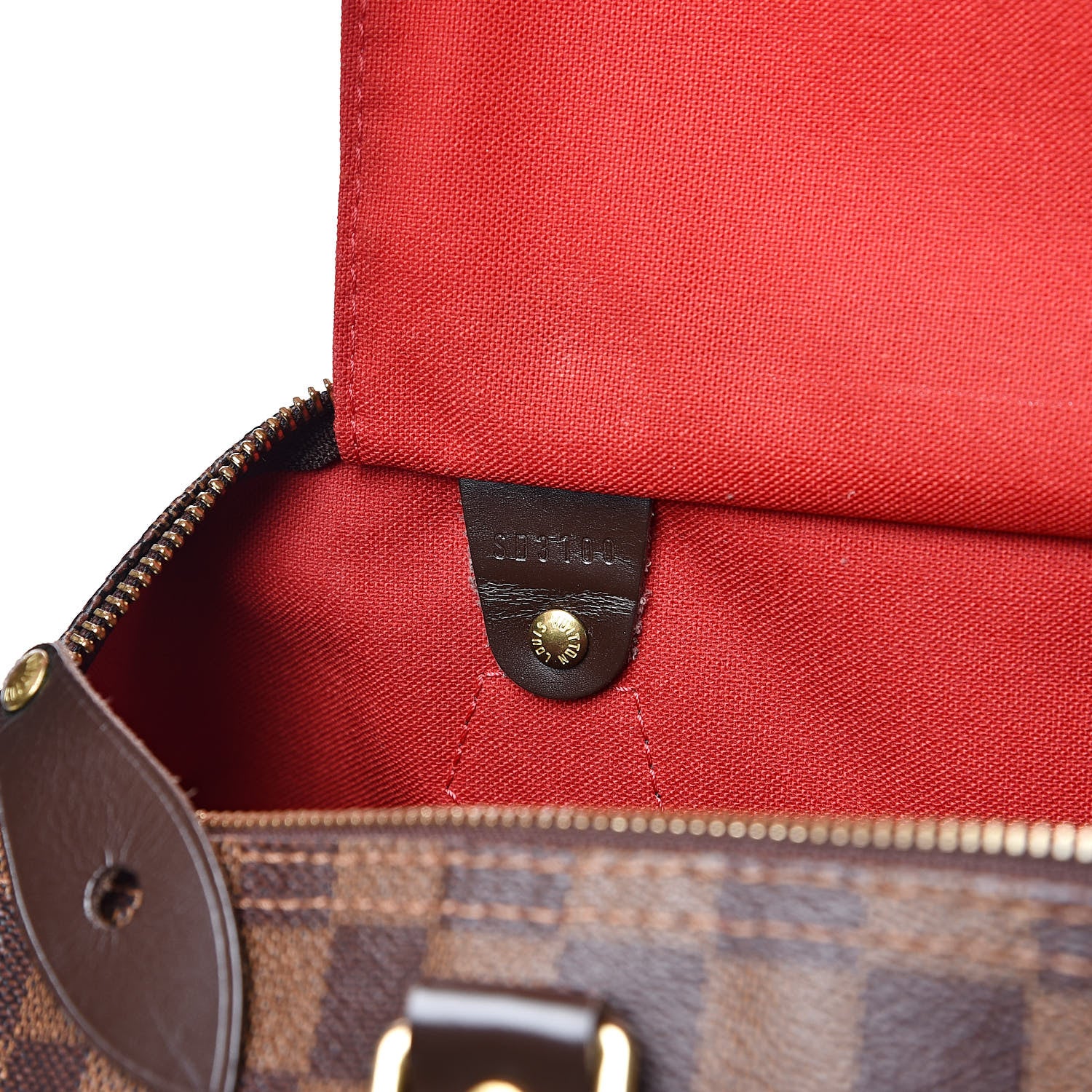 Louis Vuitton Damier Ebene Speedy 35 6 of 13