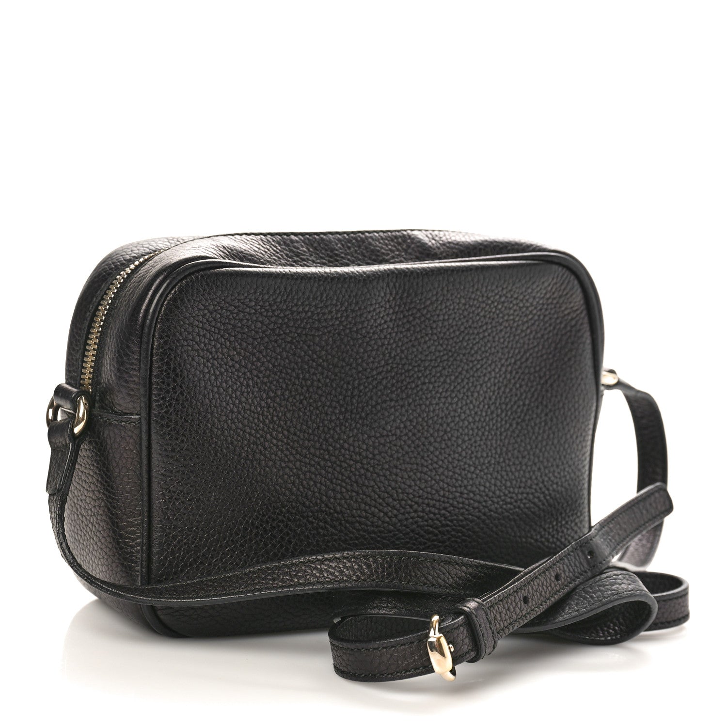Gucci Pebbled Calfskin Small Soho Disco Bag Black 3 of 11