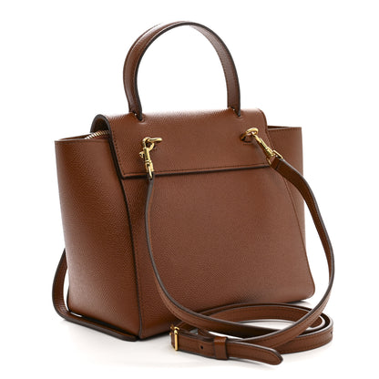 Celine Grained Calfskin Nano Belt Bag Caramel 3 of 11