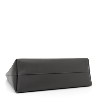 Saint Laurent Calfskin Large Shopping Tote Storm 5 of 11