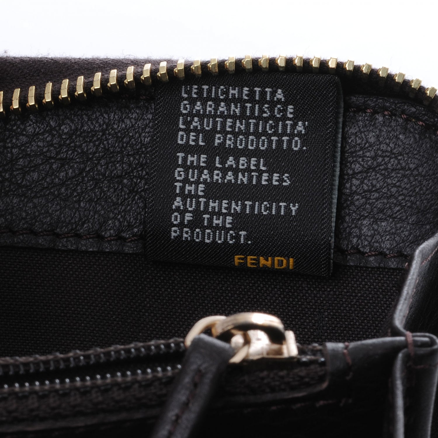Fendi Zucca Zip Around Wallet Tobacco 7 of 8