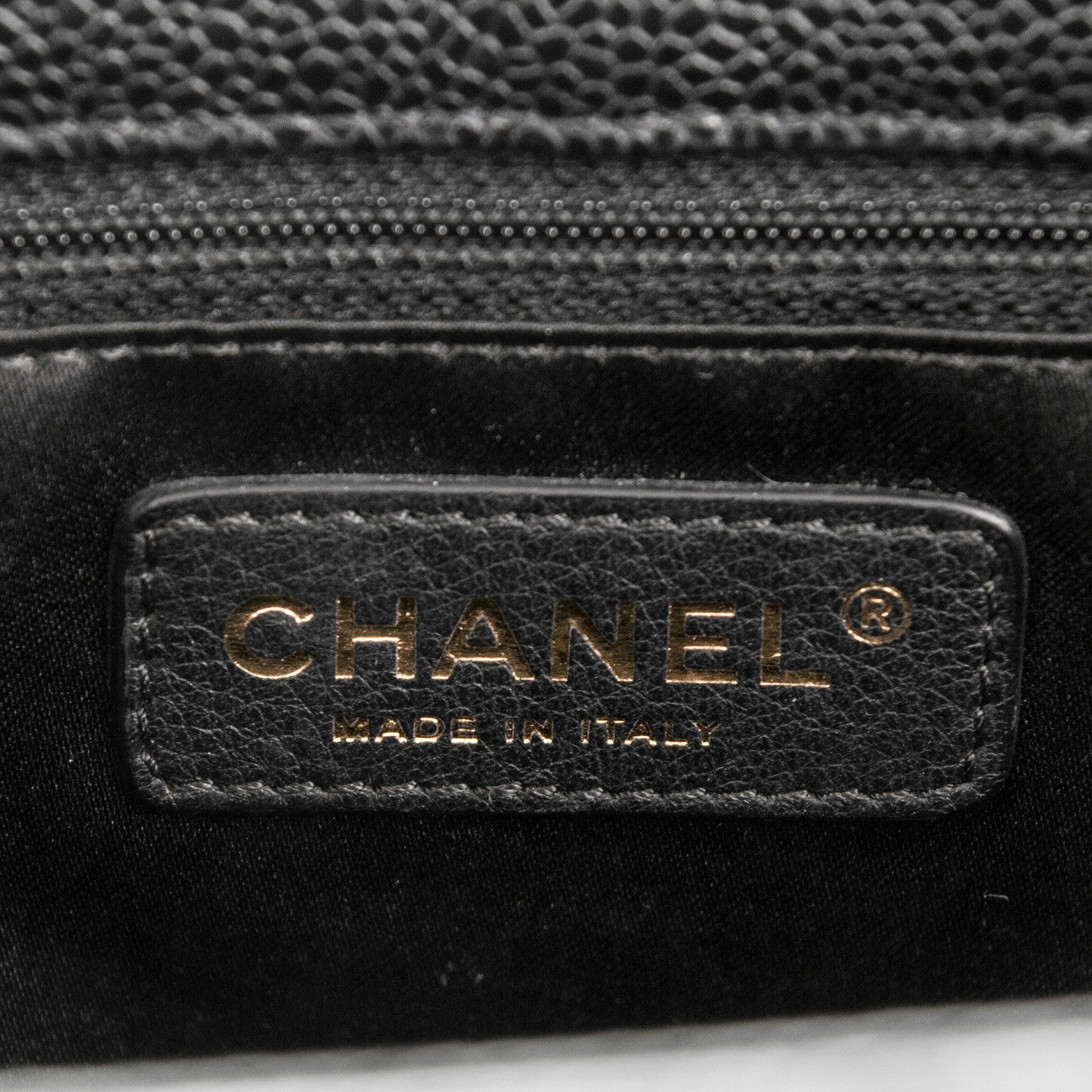 Chanel Caviar Quilted Grand Shopping Tote GST Black 6 of 7