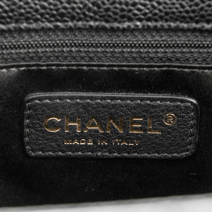 Chanel Caviar Quilted Grand Shopping Tote GST Black 6 of 7