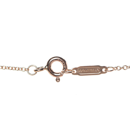Tiffany 18K Yellow Gold Diamond Atlas Pierced Key Pendant Necklace 5 of 7