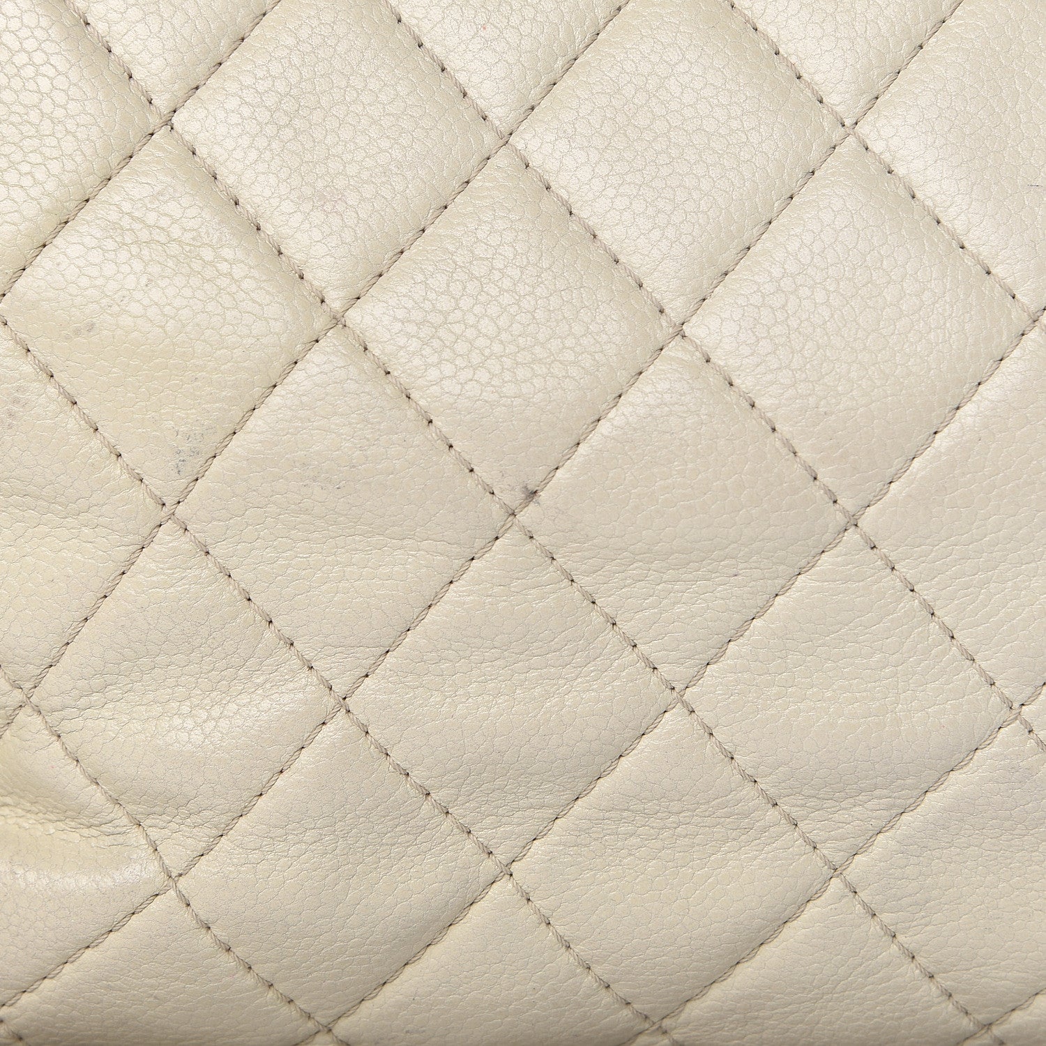 Chanel Caviar Quilted Timeless Accordion Flap Dark White 11 of 16