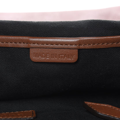 Burberry Soft Calfskin House Check Big Crush Tote Brown Ochre 7 of 10