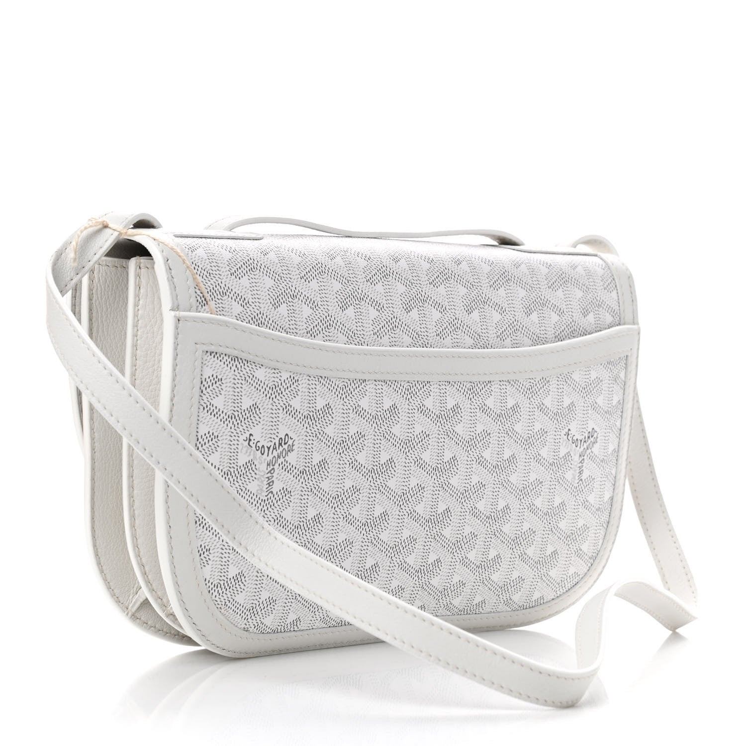 Goyard Goyardine 233 PM Shoulder Bag White 3 of 12