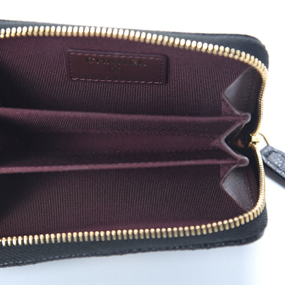 Chanel Caviar Quilted Zip Coin Purse Black 4 of 7