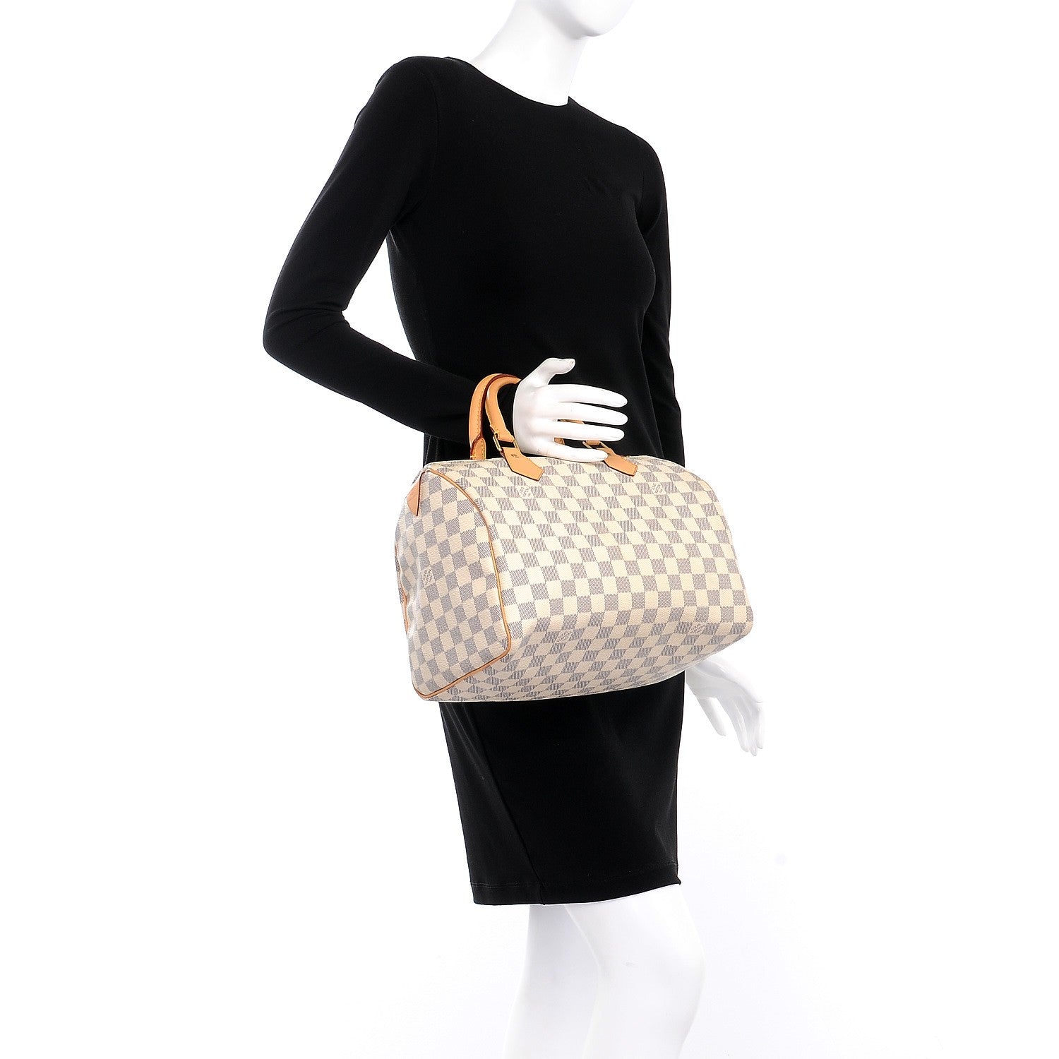 Louis Vuitton Damier Azur Speedy 30 2 of 11