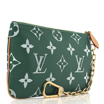 Louis Vuitton Calfskin Monogram Speedy P9 Bandouliere 50 Pochette Green 3 of 8