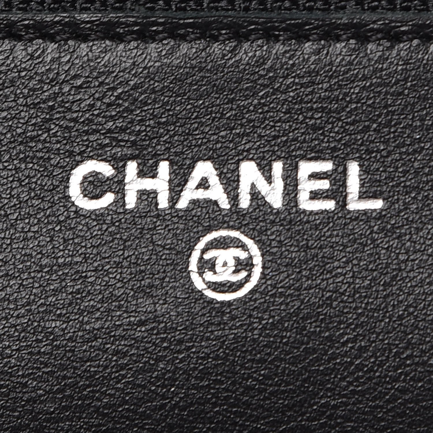 Chanel Patent Quilted Wallet On Chain WOC Black 6 of 9