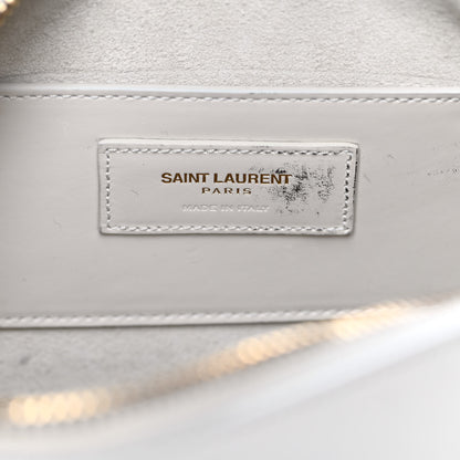 Saint Laurent Calfskin Classic Baby Duffle Dove White 5 of 18