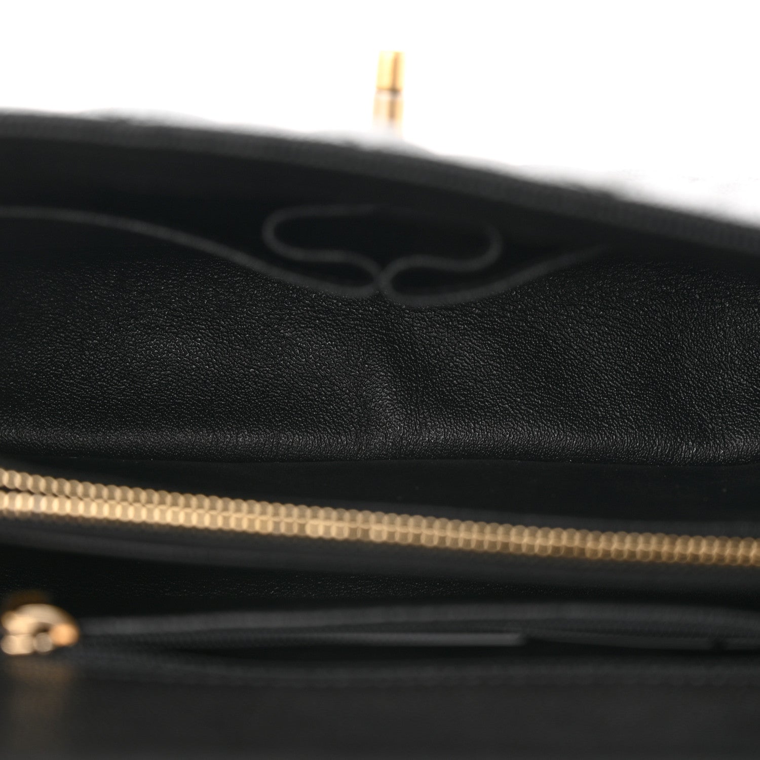 Chanel Caviar Lizard Embossed Quilted Small Coco Handle Flap Black 5 of 12