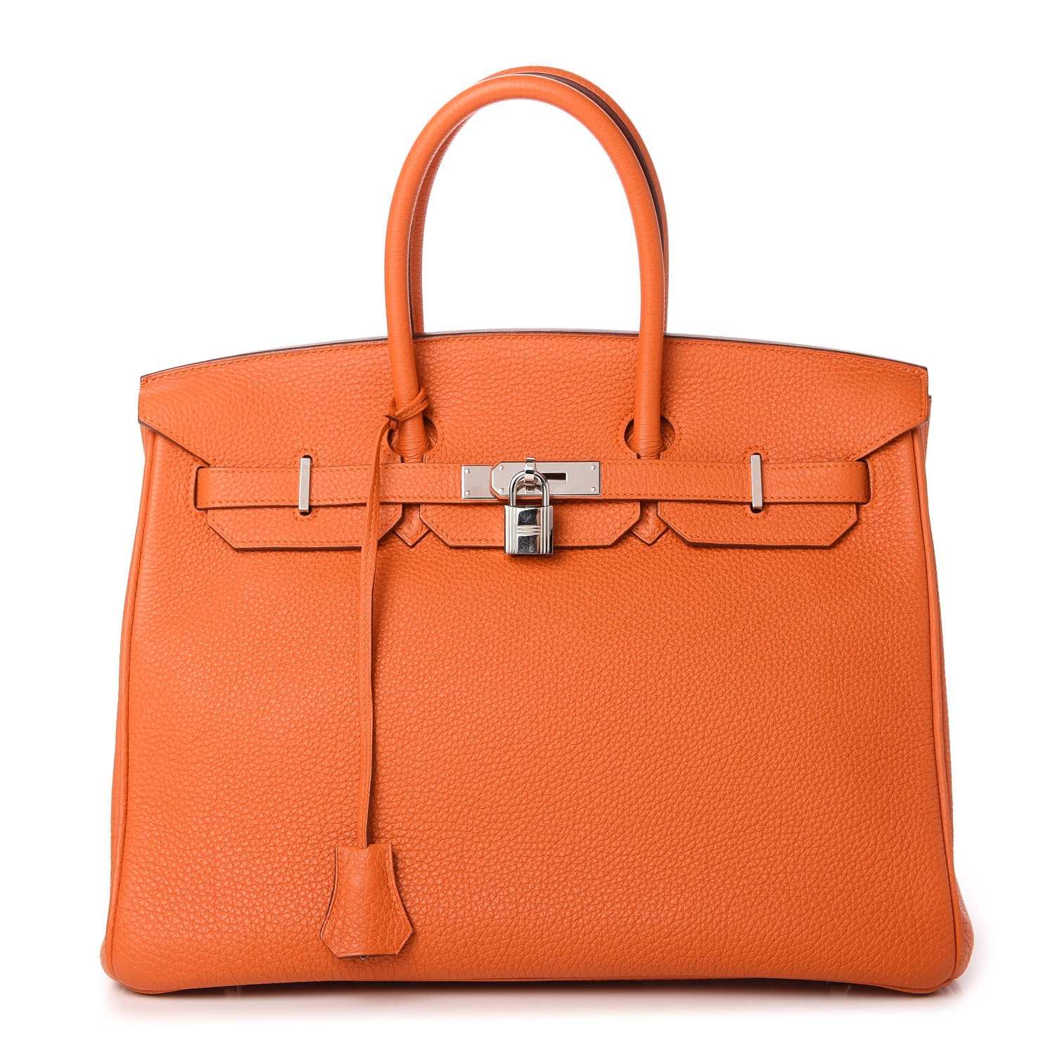 Hermes Togo Birkin 35 Orange 1 of 10