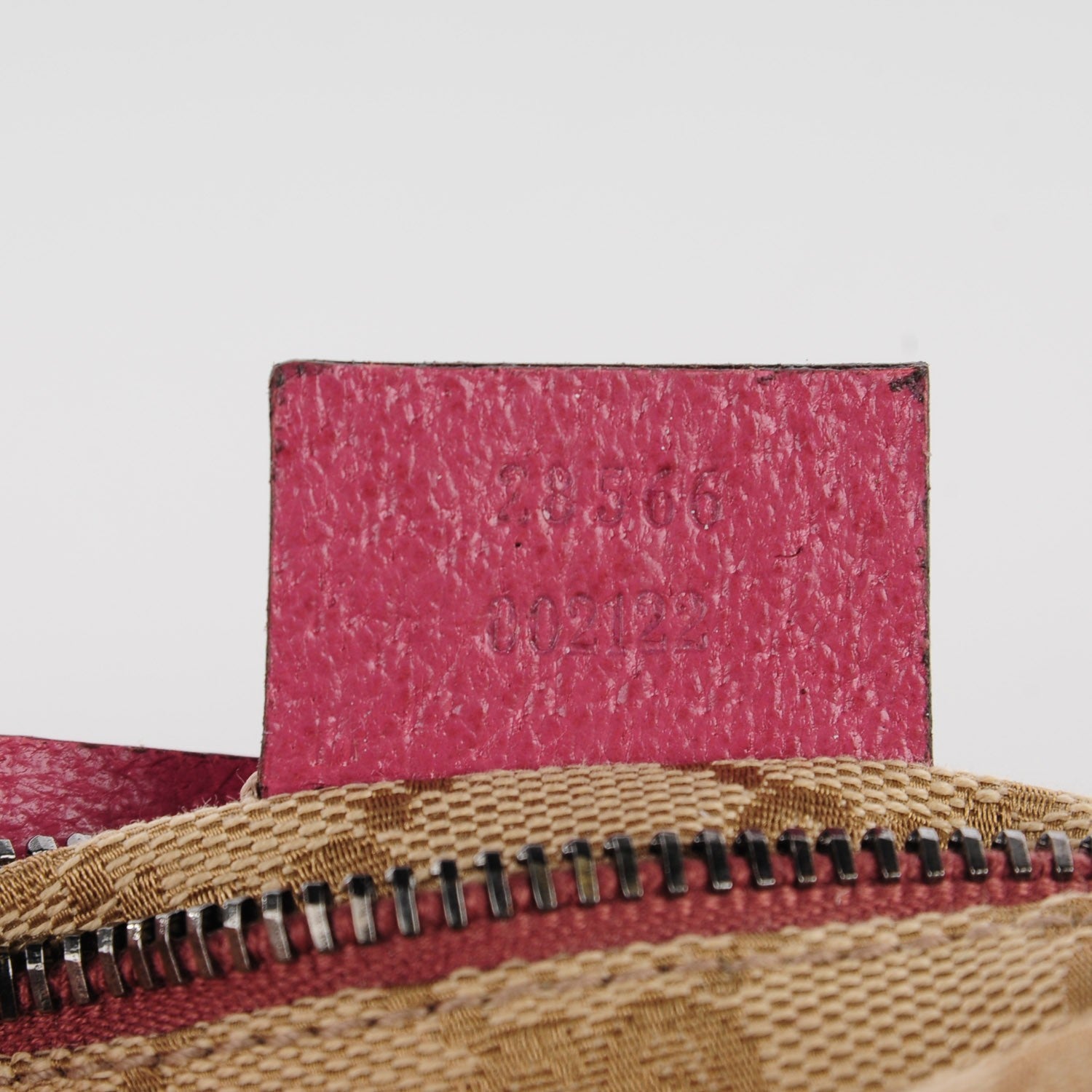 Gucci GG Monogram Web Double Pocket Belt Bag Pink 7 of 8