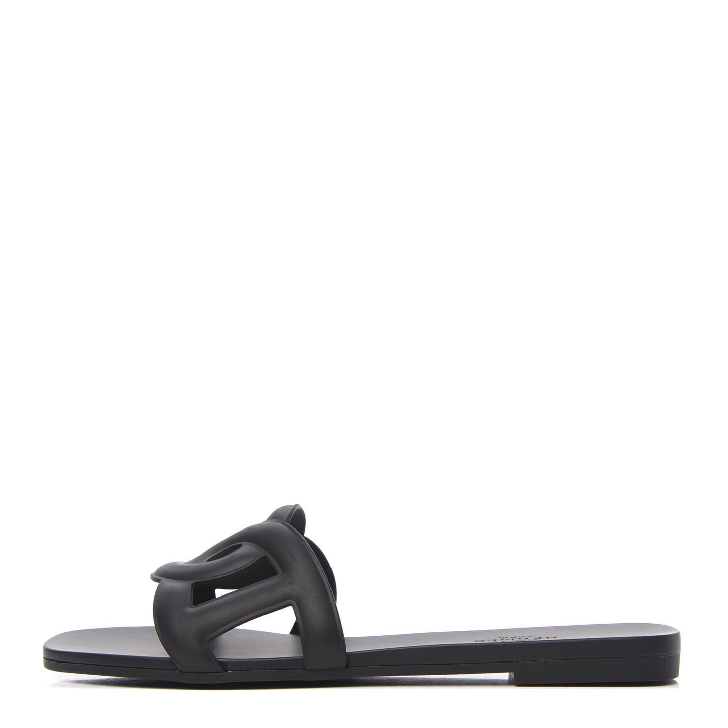 Rubber Aloha Sandals 36 Black
