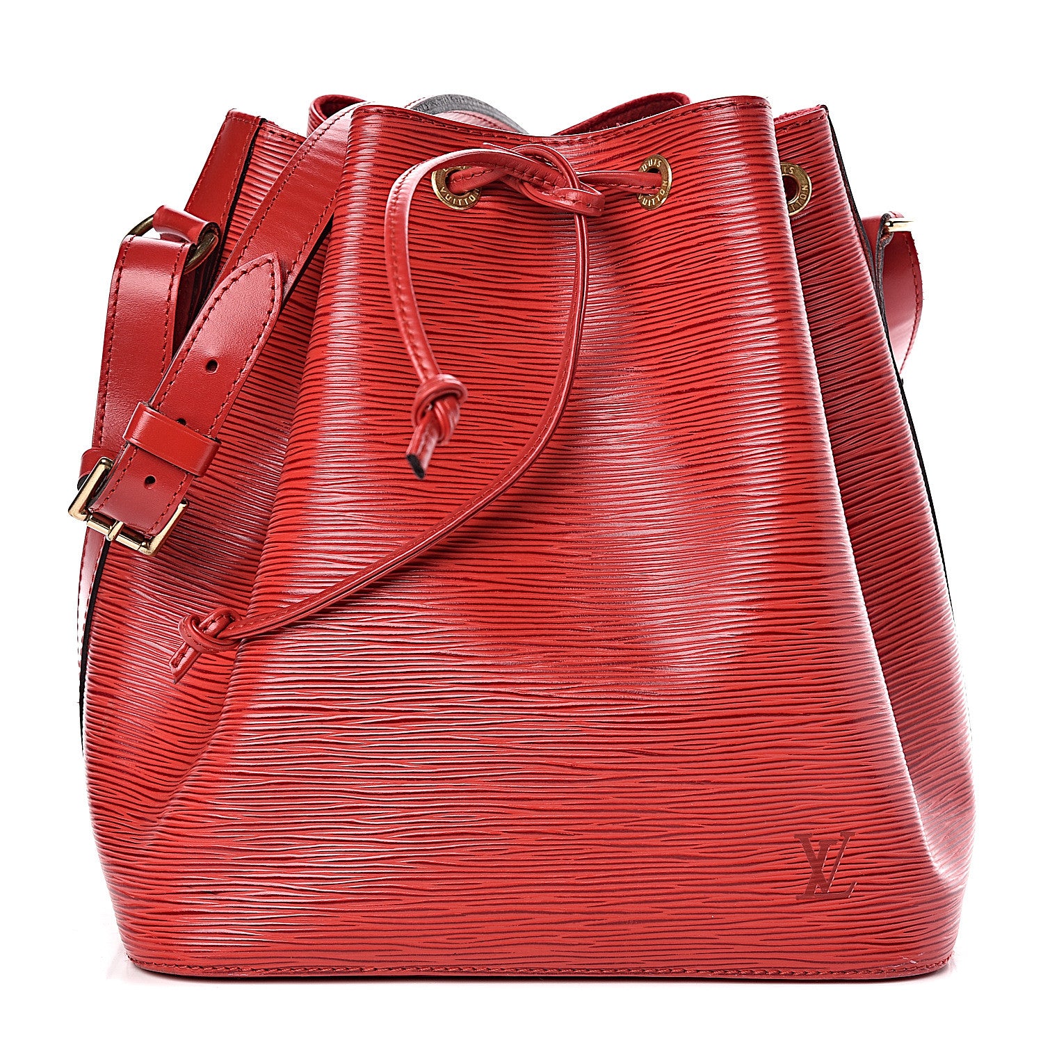 Louis Vuitton Epi Petit Noe Castillan Red 1 of 11