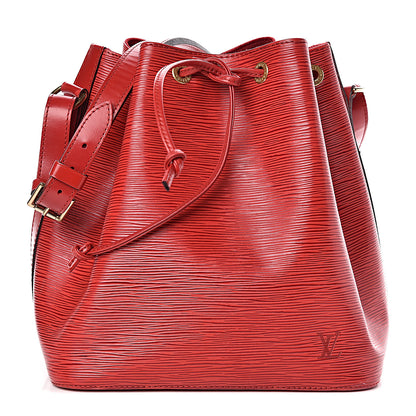 Louis Vuitton Epi Petit Noe Castillan Red 1 of 11