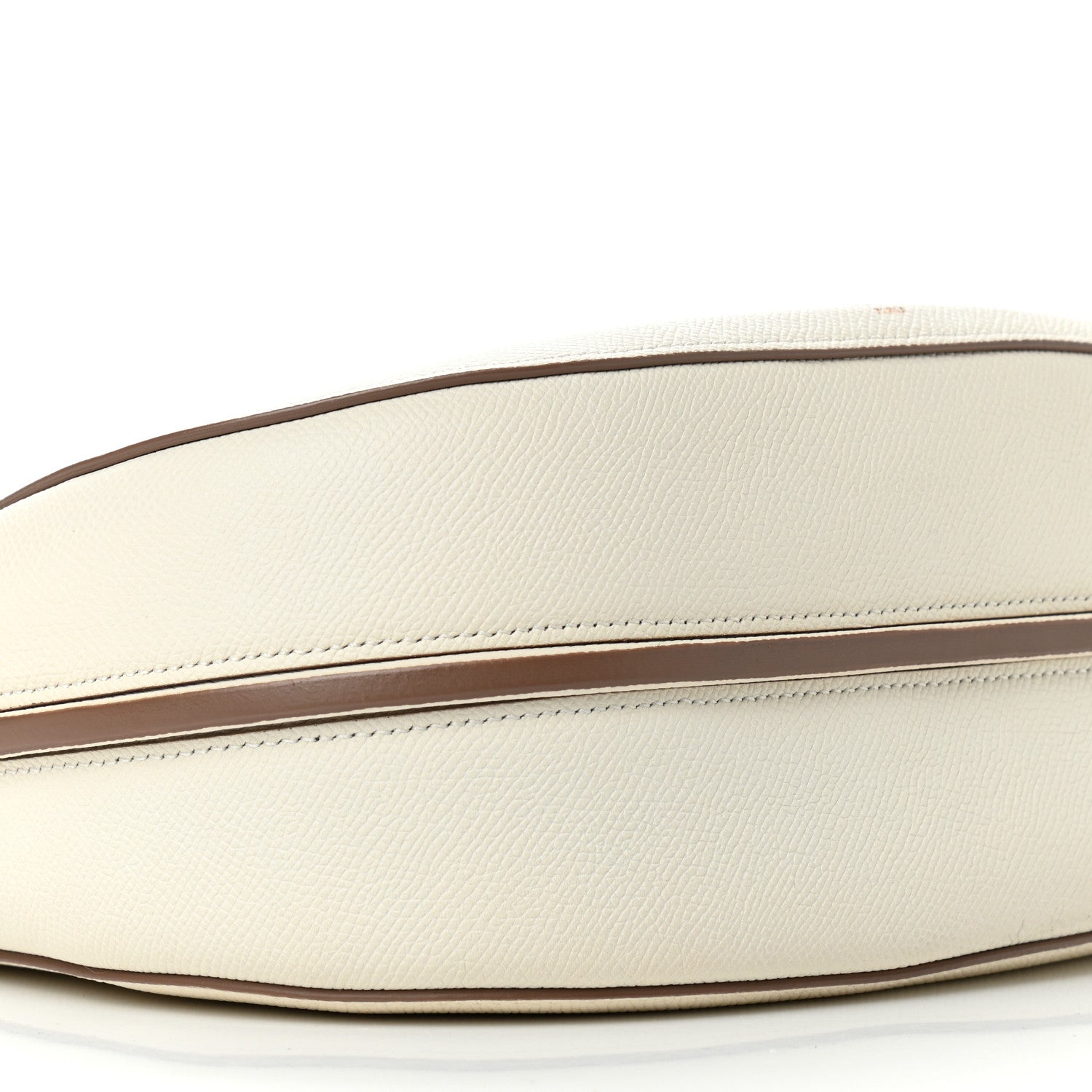 Celine Grained Calfskin Small Trotteur White 7 of 8