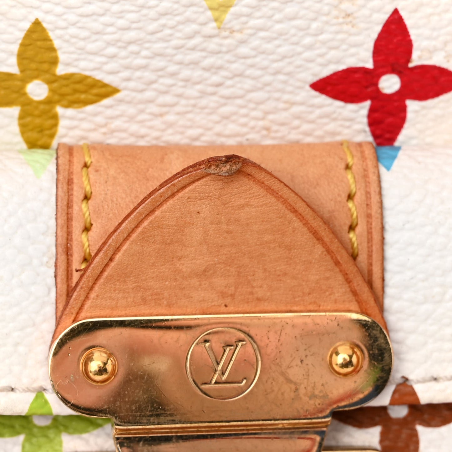 Monogram Multicolor Speedy 30 White