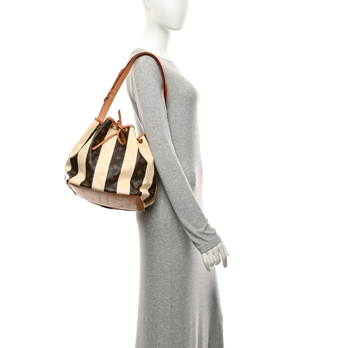 Louis Vuitton Monogram Rayures Petit Noe 2 of 13