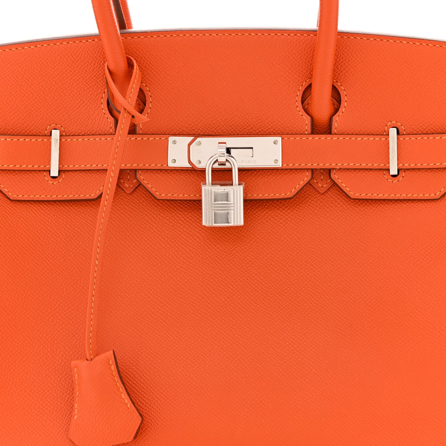 Epsom Birkin 30 Orange Poppy