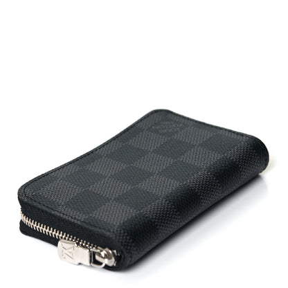 Louis Vuitton Damier Graphite Zippy Coin Purse Vertical 4 of 7